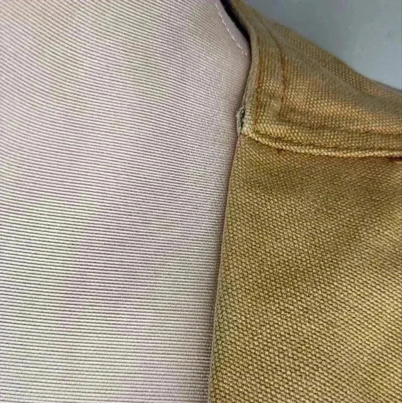 Wah-Maker Western Sturdy Duckin' Cotton Canvas Mens Vest Size Large Made In USA - Picture 5 of 12